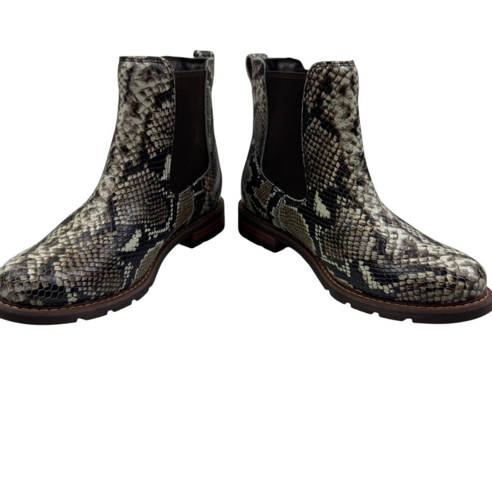 Ariat Western/Southwestern Snakeprint Wexford Chelsea Boot Women's Size 8 - Picture 3 of 12